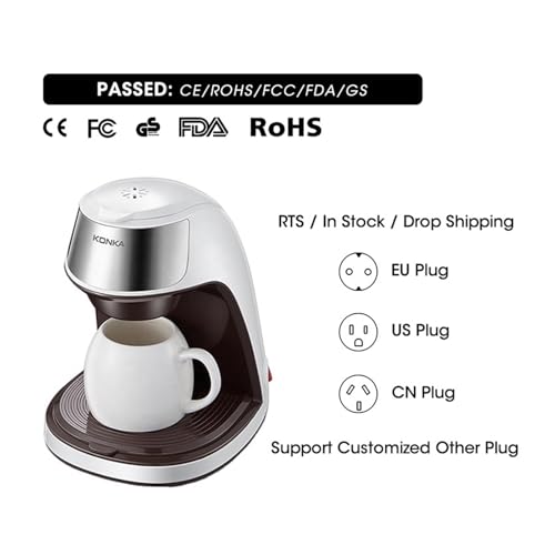 Cafetera portátil automática de goteo 100 mL miniatura 6