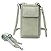 TSNSOEEO Small CrossBody Cell Phone Purse Wallet, Mini Shoulder Bags for Women Wide Straps