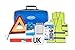 Ring RCT1 Kit de voyage européen de 10 pièces,avec triangle d'avertissement,2 gilets haute visibilité, kit d'ampoules, trousse de premiers soins,réflecteurs de faisceau,autocollant GB