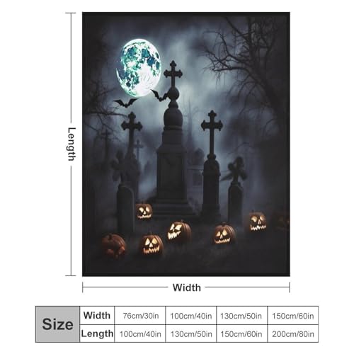 Couverture de lit gothique en peluche super douce de qualité supérieure - 6