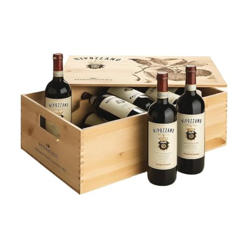 Formato: Vino rosso toscano, da vitigno sangiovese 90%, altre varietà (malvasia nera, colorino, cabernet sauvignon, merlot) 10%. Set 12 bottiglie da 750 ml con gradazione alcolica del 13,5% vol.