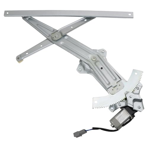 Image of TRQ Front Right Power Window Regulator & Motor Assembly Passenger Side Compatible with 1994-2004 Ford Mustang FO1351131