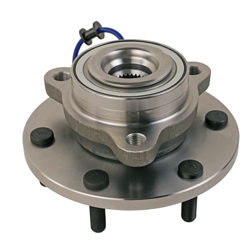Detroit Axle - Front Wheel Bearing and Hub Assembly ABS &