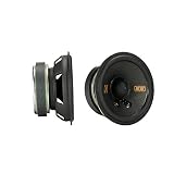 KICKER 47KSC2704 7.0 cm głośniki średniego zasięgu, 4 omy z uchwytami do wybranych GM/Chrysler/Subaru/Jeep i Toyota w zestawie