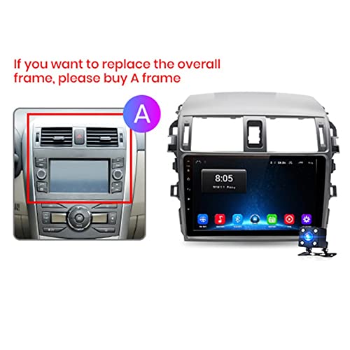 Android Auto Stereo Radiotuner met Bluetooth En Navigatie Voor Toyota Corolla E140 E150 2007-2013 Plug En Play… - Image 3