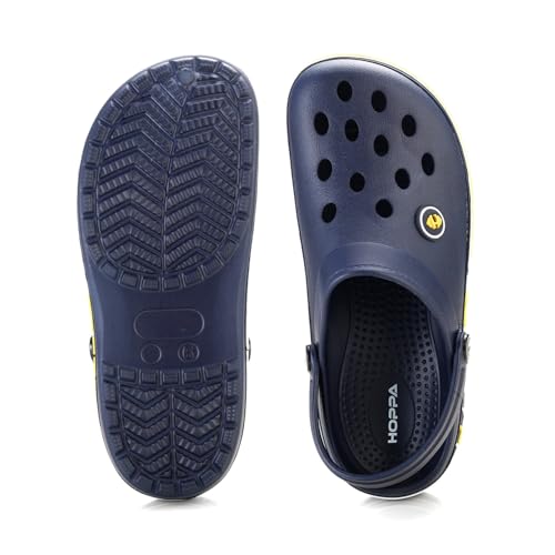 Image of Hoppa Trio Clogs for Men, Extra Soft EVA Moulded Slip-On Clogs | Lightweight, Cushioned, Water-Resistant & Non-Slip | Everyday Casual Footwear