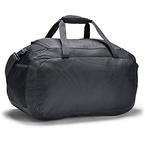 Under Armour Adult Undeniable Duffle 4.0 Gym Bag , Pitch Gray (012)/Silver , Medium