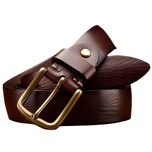 Ceinture homme cuir de vache 3.8 cm idéale pour vos jeans de tous les jours