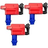 GP POWER High Performance Ignition Coil 90919-02216 9091902216 UF228 UF-228 C1153 Set of 3 Compatible With Lexus GS300 IS300 SC300 Toyota Supra 3.0L L5 2JZ