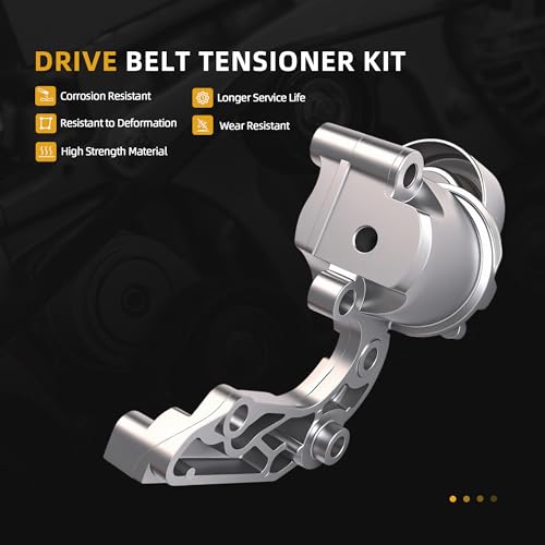 Image of Belt Tensioner Serpentine Belt Idler Pulley Kit For Toyota Camry Avalon Sienna 2013-2016, For Highlander Venza 2009-2015, For Lexus Es350 2013-2016, For Rx350 2010-2015, 3.5L V6