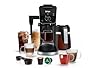 Ninja CFP301 DualBrew Pro Specialty 12-Cup Drip Maker with Glass Carafe, Single-Serve for Coffee Pods or Grounds, with 4 Brew Styles, Frother & Separate Hot Water System, Black