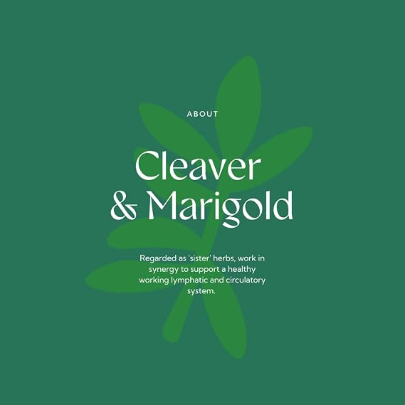 Hilton Herbs Cleavers & Marigold Natural Equine Supplement. 100% Natural Ingredients. Supports Lymphatic & Glandular Health. For Horses with Filled Legs, Feathers or CPL-Prone. 750g