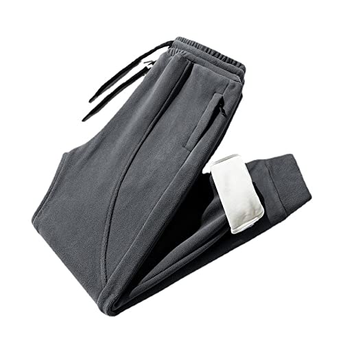 Pantalon de survêtement doublé en polaire thermique et ultra doux
