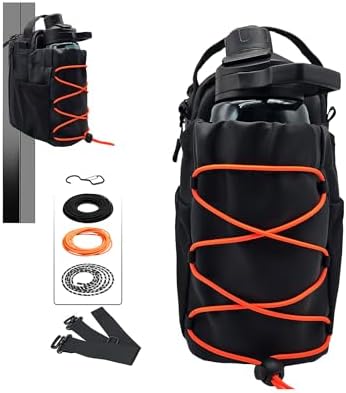 Magnetic Gym Bag for Men And Women with Water Bottle Holder | Small Crossbody Sling Bag with Adjustable Strap | Gym Accessories with Phone Pockets for Travel Work and Sports