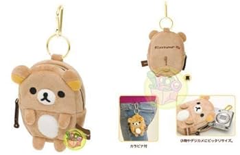 リラックマ　マスコット　ぬいぐるみ　ポーチ　まとめ売り　7体セット リラックマ まんぷくポーチ みんなでまんぷくまくまく