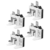 GOOHOCHY 4個冷蔵庫圧縮機保護器 熱過負荷防止スタートリレー 家用 業務用冷蔵庫対応 効率的コンプレッサー起動と過負荷保護で安定運転実現