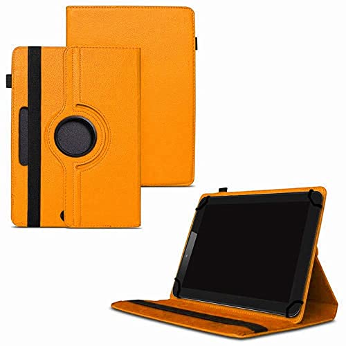 LIKECASE 360 Degree Rotating Universal 3 Camera Hole Leather Stand Case Cover for Samsung Galaxy Tab A7 Lite (2021) (8.7 Inch, SM-T220/SM-T225) (Orange) (B0BVG5J4FZ) Amazon Price History, Amazon Price Tracker