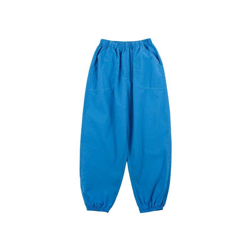 Meufam Boys' Tech Pants Athletic Running Pants Quick Dry Performance Woven Joggers Comfy Cargo Jogger Pants for Boys