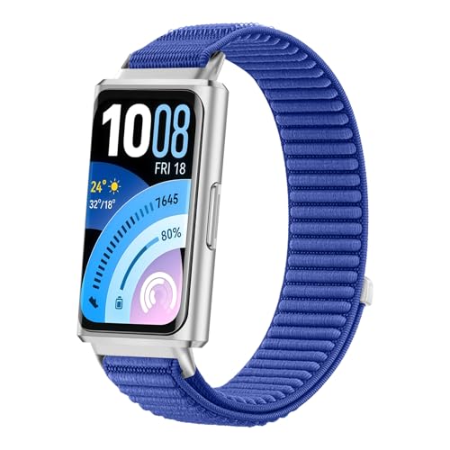 [MokaZii] �o���h For Huawei Band 11 Pro / 11 �i�C���� �ґg�����x���g �x���N���f�U �ʋC�� �y�� �X�|�[�c�o���h �j���ʗp �h�� �ϋv�� �����\ Huawei Band 11 / 11 Pro �Ή� - �u���[