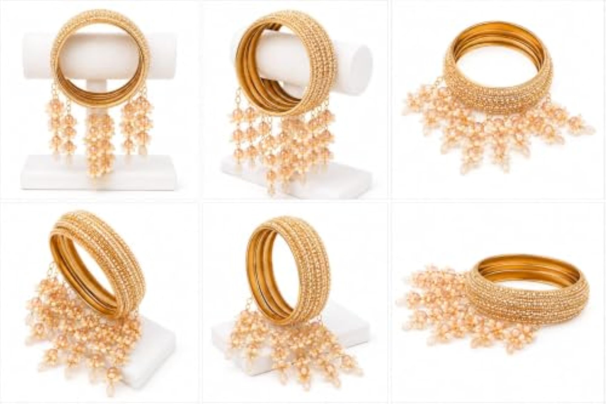 Hanging Chain and Charm-Style Detailing Necklace