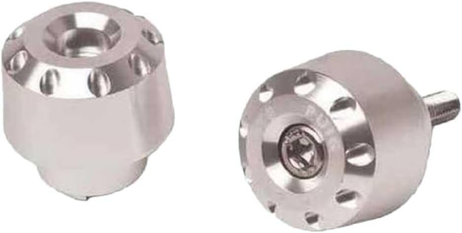 Puig 6190P Silver Aluminum Short Bar End