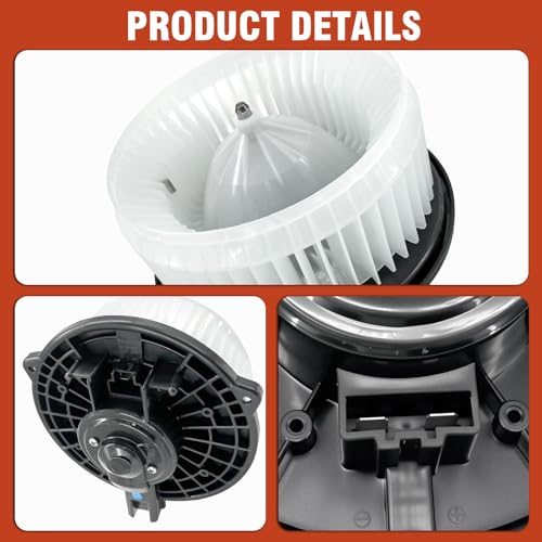 Image of AC Heater Blower Motor with Fan fit for Acura TSX 2004-2008, Compatible with Honda Ridgeline 2008-2014,Honda Accord 2003-2007,Replacement for OE# 700003, 79310SDAA01, 79310SDCA01, 79310SJCA03