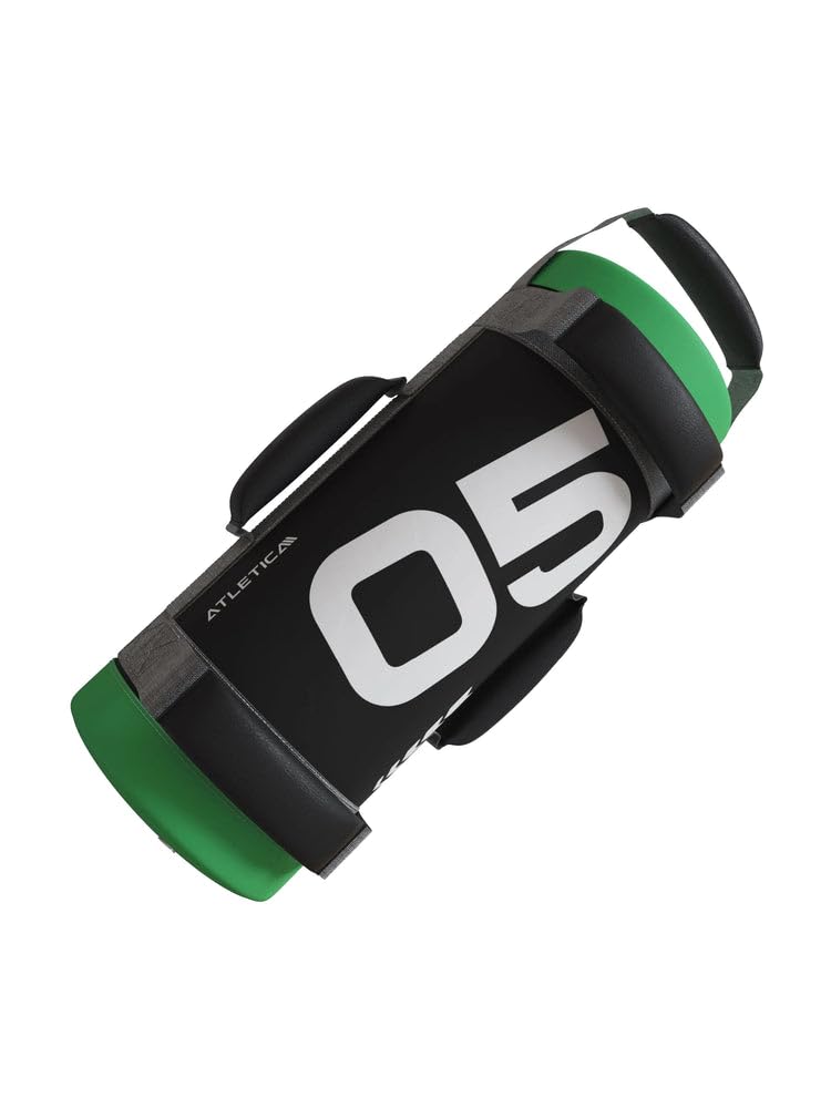 Atletica Power Bag Set, 20 und 25 kg | Außenhülle aus ultrastabilem PVC, Metallsand-Füllung, Functional Training Equipment, Premium-Qualität