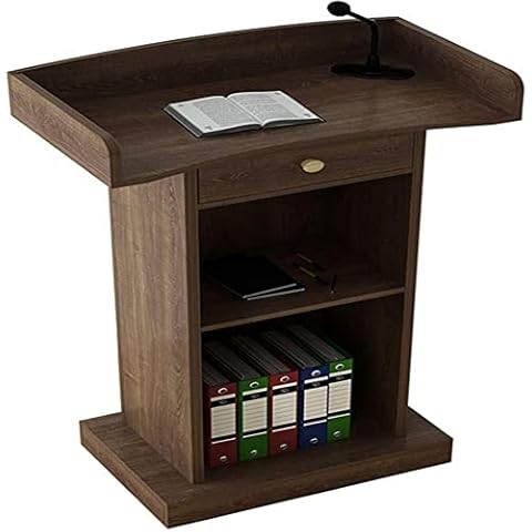 HHII 1Portable Piano Lectrern Podium Standing Teacher Speaker Lecture Classroom Presentation Stand Portapop Cover