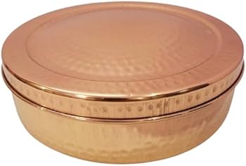 Amazon｜ORNATE INTERNATIONAL 銅製槌目スパイスボックス ホーム