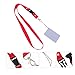 POPETPOP 9pieces Photography Accessories with Lanyard for Custom Calibration Exposure Checker Card for Camera Video Portable Essential Color Reference