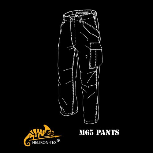 Helikon M65 Combat Trousers Woodland Size XL Reg3