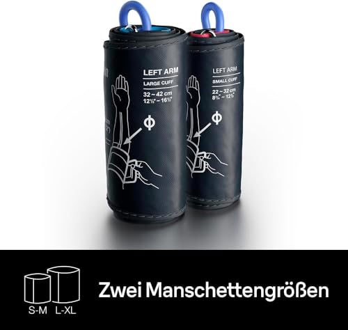 Intelligentes Braun ExactFit 5 Connect Oberarm-Blutdruckmessgerät | Braun Healthy Heart App...