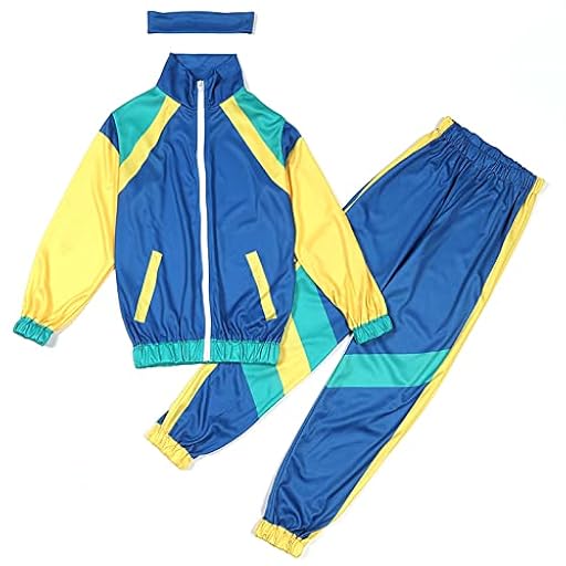 Chándal infantil retro de los años 80 y 90 – Chaqueta y pantalón en estilo vintage como disfraz completo para carnaval, fiestas temáticas y eventos retro, Azul-B., 10-12 años | Ya disponible en tu tienda friki favorita! En mundofriki.es! Chándal infantil retro de los años 80 y 90 – Chaqueta y pantalón en estilo vintage como disfraz completo para carnaval, fiestas temáticas y eventos retro, Azul-B., 10-12 años | Ya disponible en tu tienda friki favorita! En mundofriki.es!