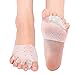 Correcteur Hallux Valgus et Coussinet Metatarsalgie, Coussinets Plantaires Gel Separateur Orteil pour Hallux Valgus, Metatarsalgie Douleur, Oignon de Pied
