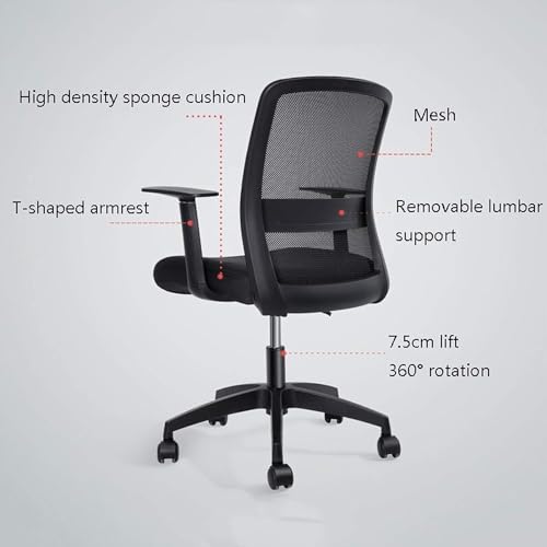 Chaise de bureau confortable pour éviter le mal de dos en travaillant