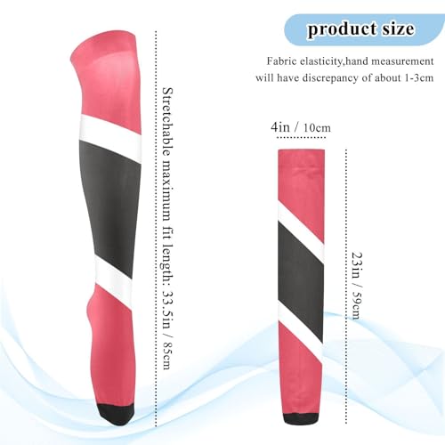 Women's Thigh High Socks Long Over Knee Socks Thick Leg Warm Boot Stockings3