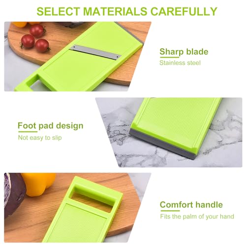 Manual Vegetable Slicer for Kitchen - Handheld Food Chip Maker for Potatoes, Carrots, Onions - Portable Chopper - Image 3