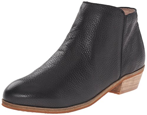 Softwalk Women's Rocklin Chelsea Boot,Black Veg Tumbled Leather,7.5 M US