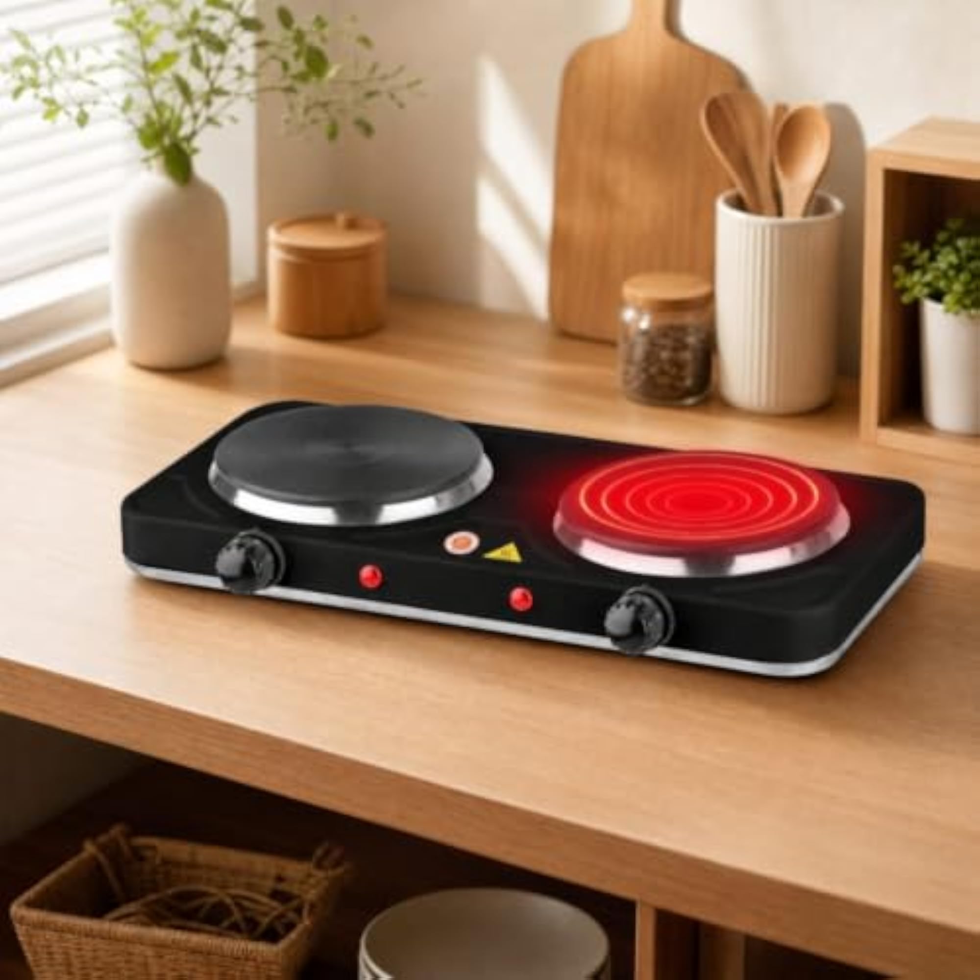 Portable Electric Hot Plate for Cooking