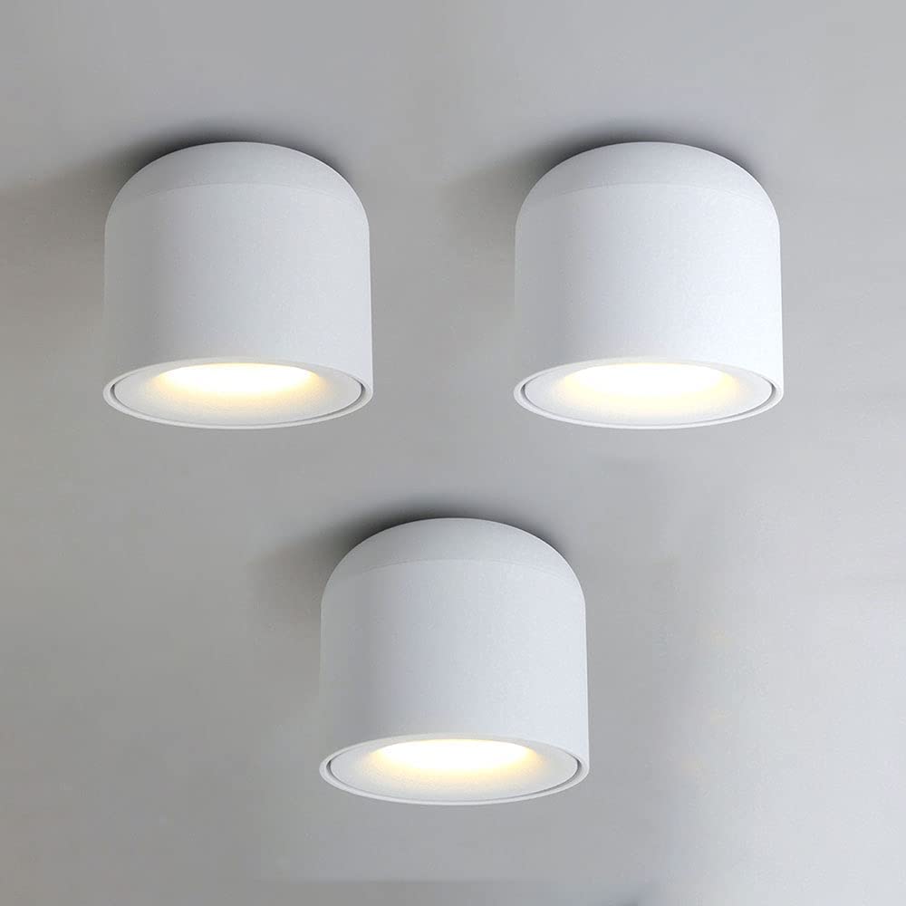 Spot de plafond en aluminium 770 Lm au design architectural moderne