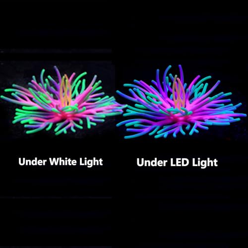 Image of Silicone Fish Tank Accessories Decorations, Aquarium Decor Ornaments for Betta Fish