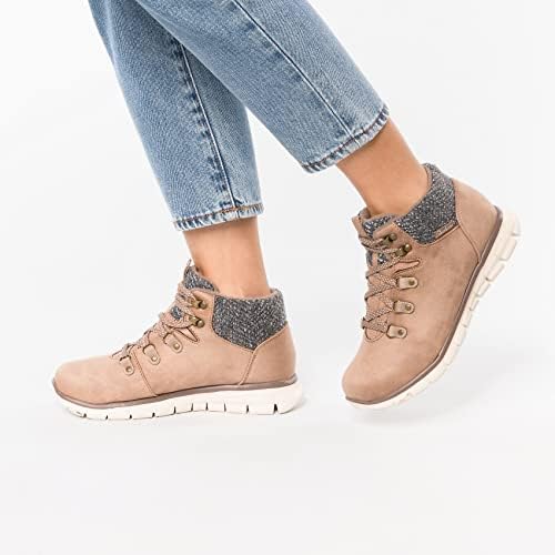 Skechers Women's Walking Boot Hiking, Taupe, 10 | Image 1