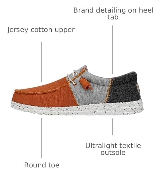 Image of Hey Dude Men's Wally Sox Tri Colored Loafers