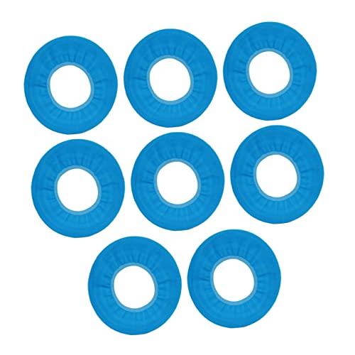 FELTECHELECTR 8pcs Disposable Toilet Seat Covers Thickened Comfortable Waterproof for Hospital Hotel Office Restroom