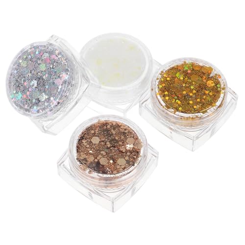 minkissy Innovative Face Glitter Gel Direct Application Mermaid Sequins Fine Glitter Eyeshadow Safe for Boys and Girls Easy Cleanup for Parties