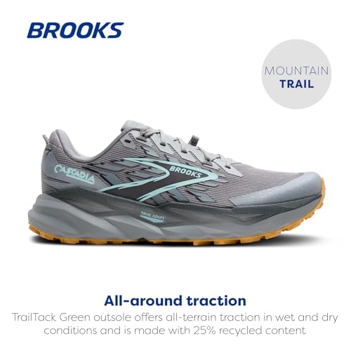 Brooks Men’s Cascadia 19 Mountain Trail Running Shoe2