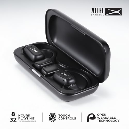 Image of Altec Lansing Sport Nano Open Wearable Ear Buds, Wireless Earbuds with Hi-Fi Sound, Auto Pairing, 20H Battery Life, Bluetooth Ear Buds for Sport & Everyday Use
