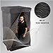 Portable Vocal Booth, Home Recording Studio, Echo-Free Sound Isolation Booth for Voice-Over, Podcast & Music - Compact Frame with Thick Acoustic Blankets, Easy Setup