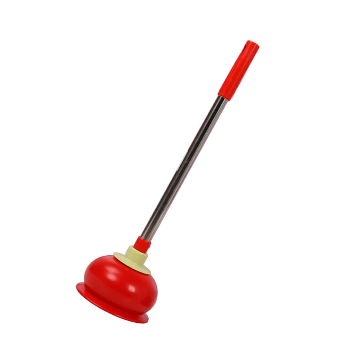 Desatascador de inodoro duradero de acero inoxidable para limpieza de desagües