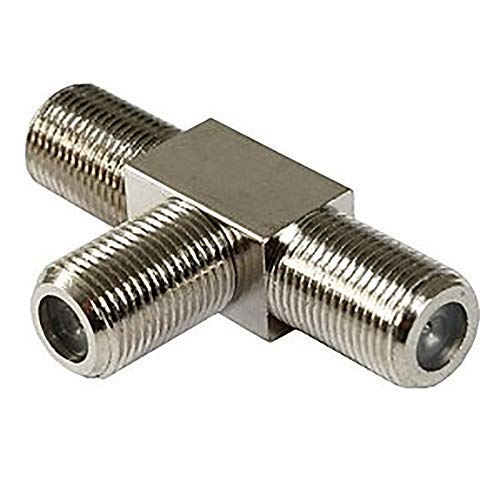 EX ELECTRONIX EXPRESS Coaxial T Adapter, F Female/Female/Female